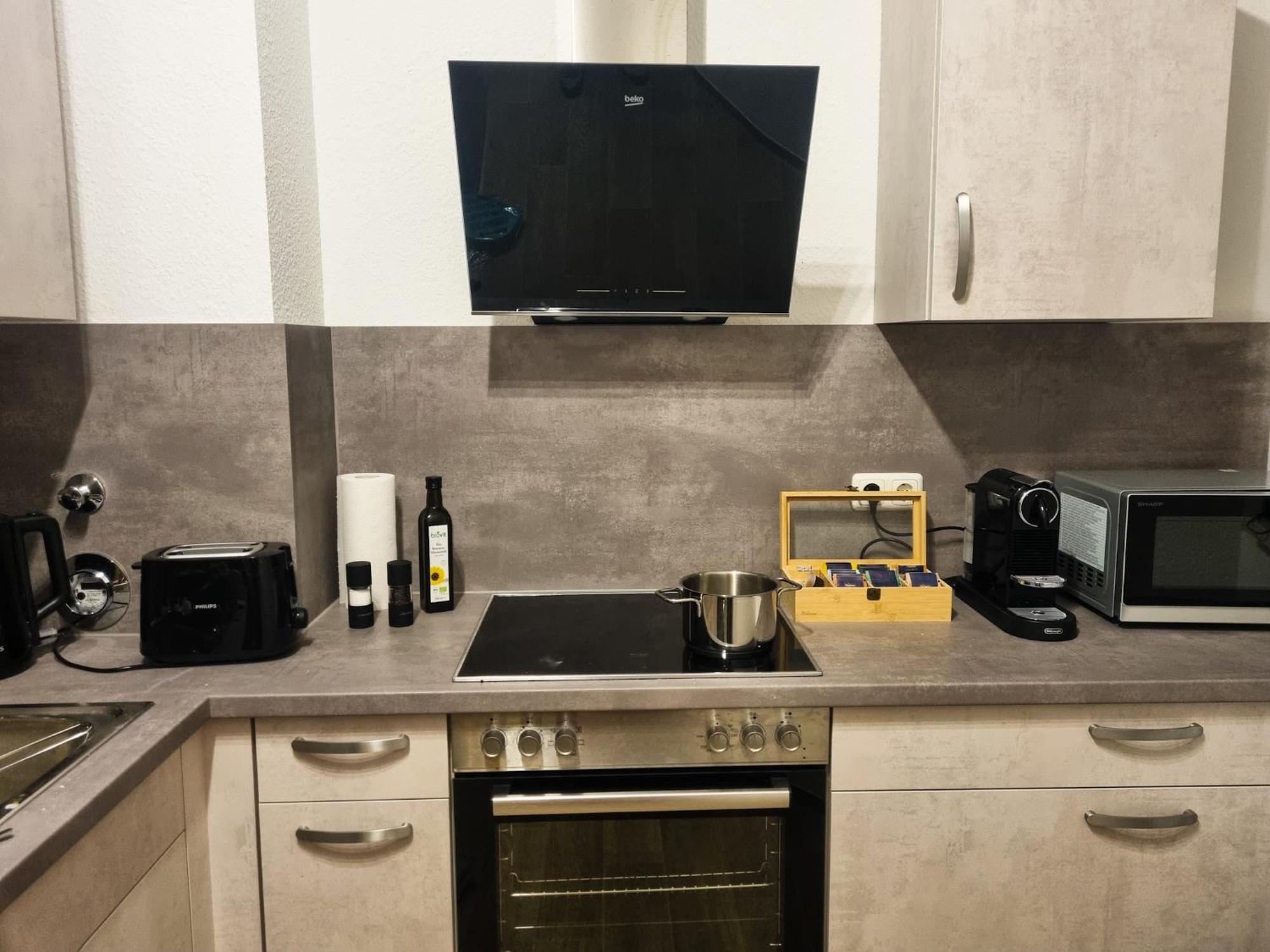 Maremar - Design Maisonette Altstadt - 4 Pers - 57Qm - Luxus Boxspringbett - Kueche - Arbeitsplatz - Privater Parkplatz Greiz Dış mekan fotoğraf